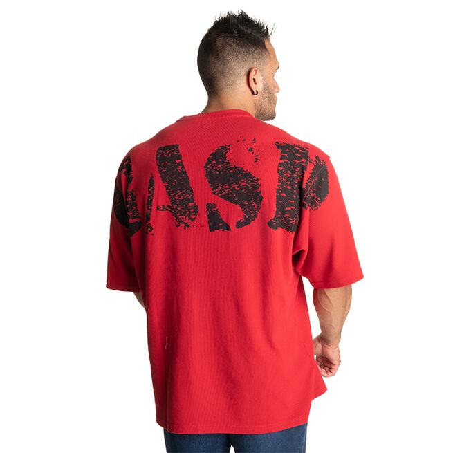 GASP Iron Thermal Tee, Chili Red
